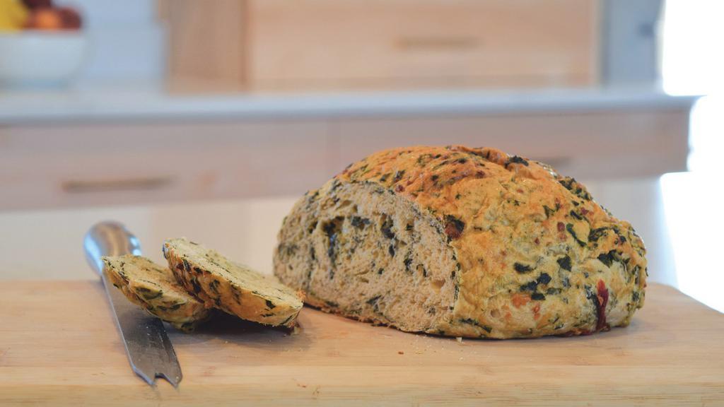 Spinach Feta Bread  · The name said it all. Fresh spinach and Feta cheese blended into the dough create a unforgettable flavor. It makes the best grill BLT.