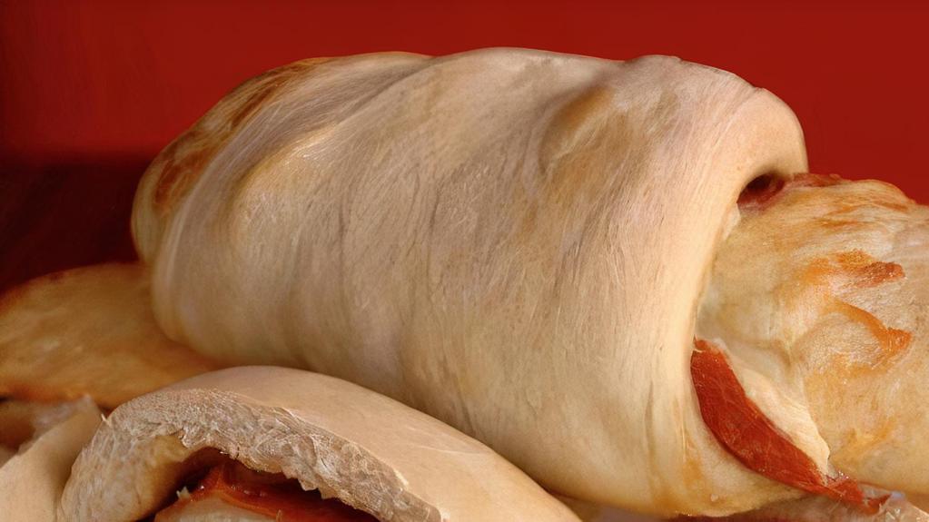 Pepperoni Roll  · A yummy, single-serve Farmhouse White Roll with pepperoni and Provolone cheese. Pair it with a garden salad for a delicious lunch!