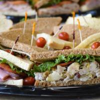Large Box  Of Sandwiches · 24 sandwiches. All lunch sandwiches include a variety of our classic and signature sandwiche...