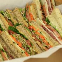 Medium Box  Of Sandwiches · 12 sandwiches. All lunch sandwiches include a variety of our classic and signature sandwiche...
