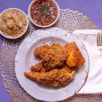 Chicken Tender Meals · comes with 3 tenders 2 sides and bread