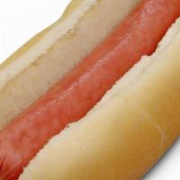 Plain Dog · Beef hot dog (halal)