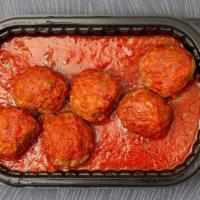 Meatballs · 32 oz container. Contains six meatballs with sauce.