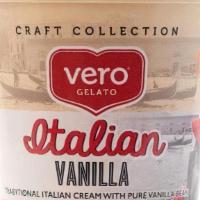 Italian Vanilla · Traditional Italian Cream with pure vanilla bean