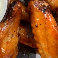 18 Pieces Wing · The perfect restaurant style drums, golden skin, with your choice of house made sauce!