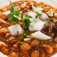 Channa Masala* · Chickpeas cooked with fresh onions and tomatoes.
