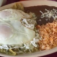 Chilaquiles-Green Eggs · 