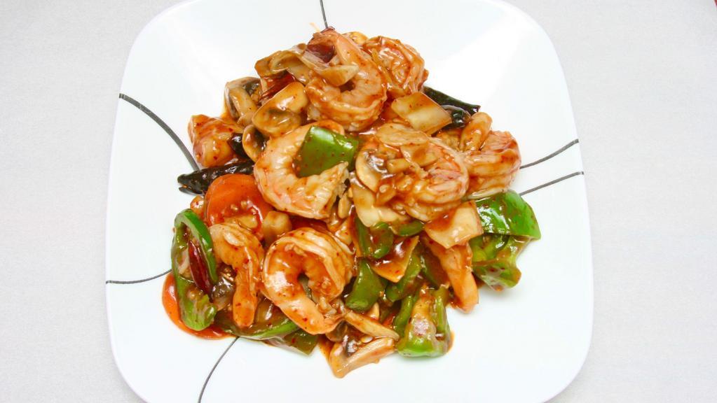 Garlic Shrimp · Deep-fried shrimp served with chef's special spicy garlic sauce.