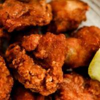Fried Chicken · Juicy Japanese fried chicken paired with a house dipping sauce