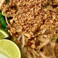 Pad Thai · #1 Street food in Thailand
Choice of Protein 
Chicken or tofu $14.25
Beef $15.50
Shrimp $18....