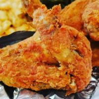 Fried Chicken  · includes 2 sides . Add sauce extra for an additional cost.