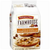 Pepperidge Farm Farmhouse Thin & Crispy Toffee Milk Chocolate · 