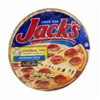Jack'S Pizza Pepperoni · Jack's Pizza Pepperoni Style
Thin Crust Pizza 12 inch
