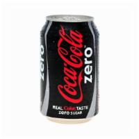 Coke Zero Can · 12 ounces.