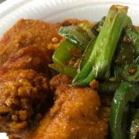 Hot Pepper Wings · Spicy with jalapeño