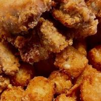 Kidz Nuggies · Chicken Nuggies, served with choice of tater tots, applesauce or veggies and dip.. NOTE: Kid...