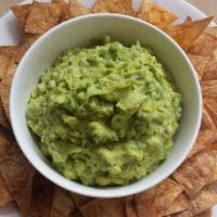 Guacamole Con Chips / Guacamole With Chips · 