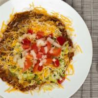 Indian Tacos · With cheese-lettuce-tomato-Onion
