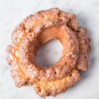 Buttermilk Old Fashioned · the king of the classics, crunchy exterior, ring shaped with irregular edges, vanilla bean g...