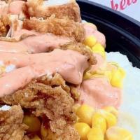 Zinger Bowl · Includes Mashed Potatoes, Corn, Crispy Chicken, and Zinger Sauce