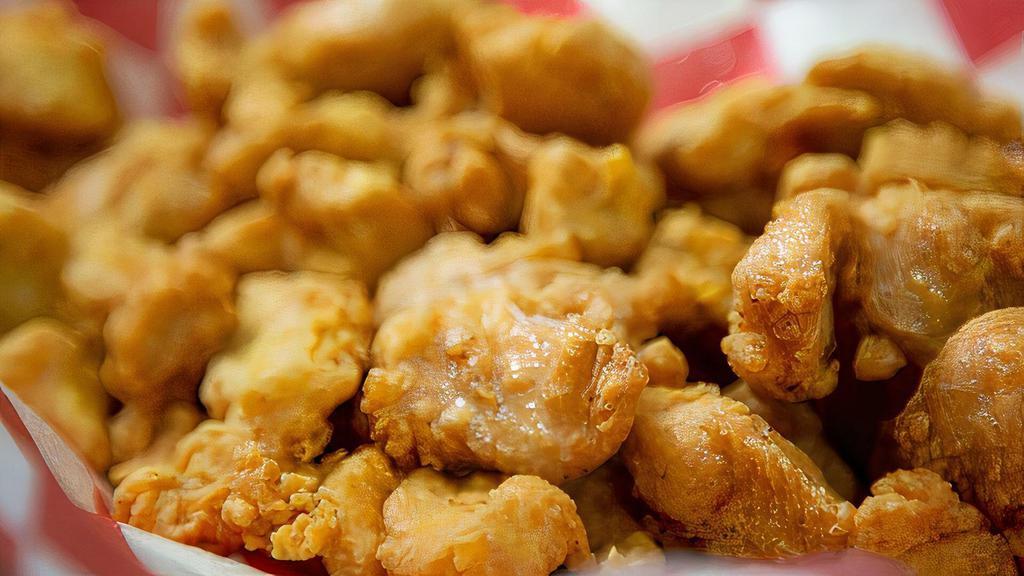 Large Popcorn Chicken · Our Famous Holy Buckets Popcorn Chicken. Always Great For You And Children Love It.