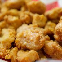 Small Popcorn Chicken · Our Famous Holy Buckets Popcorn Chicken. Always Great For You And Children Love It.