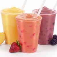 Fruit Smoothies With Custard · 