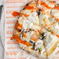 Paneer Naan Pizza · Fresh Naan base, Paneer (protein-rich), flavored with a curry of your choice, and topped wit...