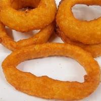 Onions Rings  · Fried onion rings,added chimichurry sauce