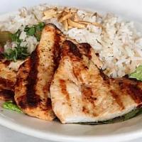 Deboned Chicken · Marinated and charbroiled.