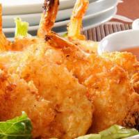 Breaded Jumbo Shrimp · Deep fried, served with cocktail sauce.