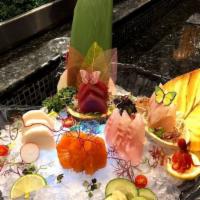 Sashimi Appetizer · 9 pcs assorted fish( chef choice).