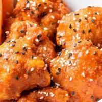 Cauli Wings (Gf) · Served with Celery, Carrots and Ranch