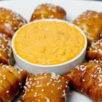 Bavarian Pretzels · A blend of creamy cheddar cheese with American Ale.