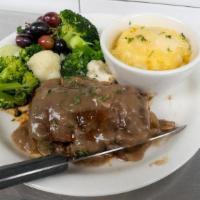 Tenderloin · An 8 oz. center cut filet of beef, grilled to order. Topped with Irish whiskey mushroom sauce.