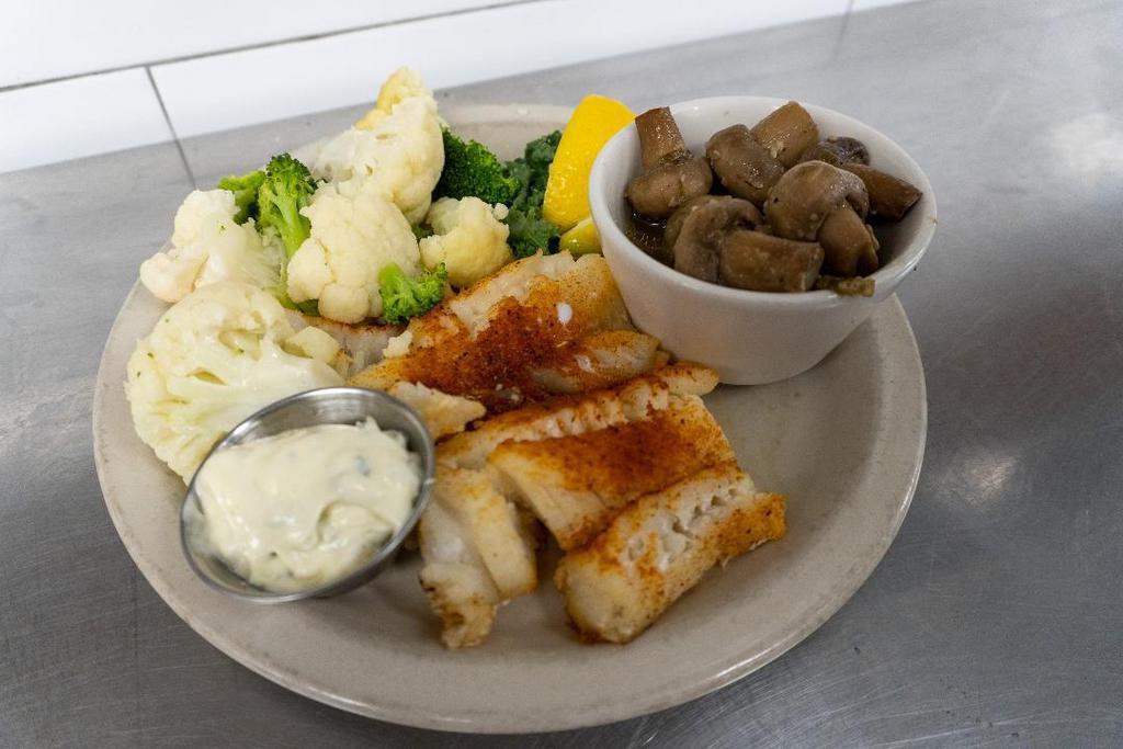 Cod Dinner · Two 6 oz. Icelandic Cod filets, blackened, grilled or baked.