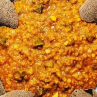 Lentils With Okra (Misir Be Bamia) · Vegan. Hearty red lentil with chopped okra stewed in onions and spices (hot stews served on ...