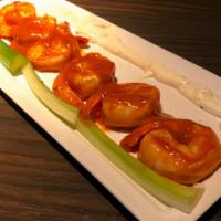 Buffalo Shrimp · Jumbo Shrimp Tossed in Spicy Buffalo Sauce and Served with Ranch
