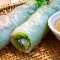 Bi Cuốn (2) · Fresh spring rolls with shredded pork rind