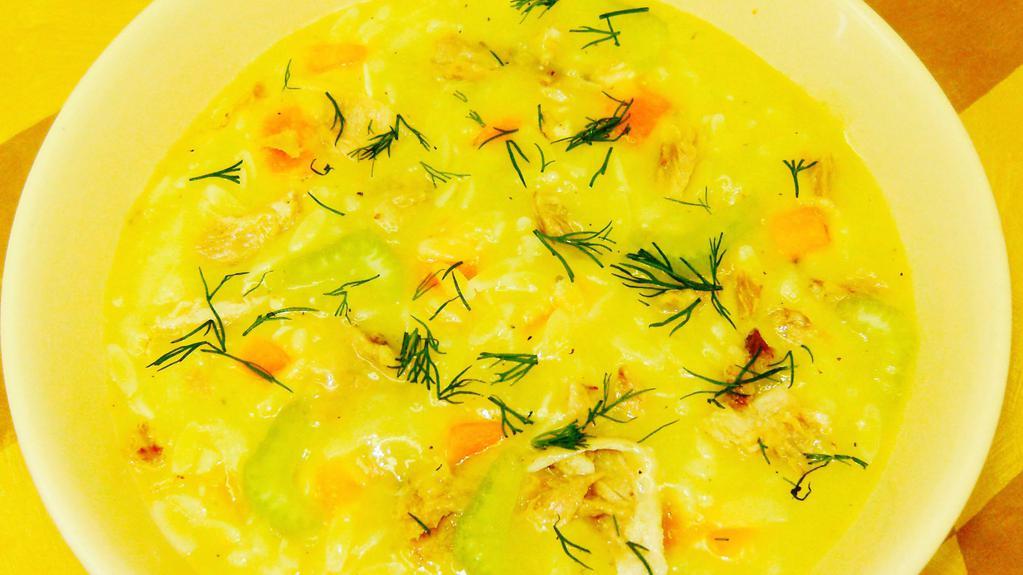 Chicken Lemon (Avgolemono) · Yianni's family recipe.