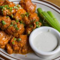General Joe'S Buffalo Bites · our spicy chicken nuggets, ranch dressing & celery