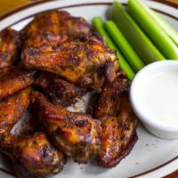 Hickory Smoked Chicken Wings · 6 wings per order