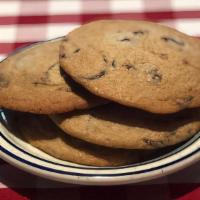Fresh Baked Chocolate Chip Cookies · 2 fresh baked chocolate chip cookies