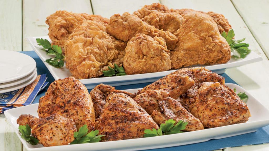 8 Pieces Grilled Chicken · 8 pieces of mixed dark and white meat grilled chicken (2 breasts, 2 thighs, 2 drumsticks, 2 wings).