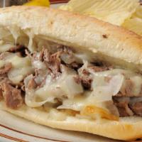 Roast Beef & Cheese Sub · Roast Beef and Provolone cheese on Turano Sub Bread. Comes with Lettuce, Tomato, and mayo/mu...