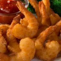 Medium Shrimp (15 Pcs.) · with fries