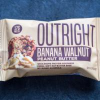 Outright Banana Walnut Bar · A healthy snack that fits into any diet, OUTRIGHT bars provide 15+ grams of protein, ~26 gra...
