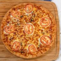 Pizza Margarita · Sarpino's traditional pan pizza baked to perfection and topped with freshly sliced pepperoni...