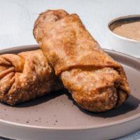 Philly Chicken Eggrolls By Jerk 48 · By Jerk 48. 2 pieces. Served with side of yum yum sauce. Contains gluten, dairy, soy, fish, ...