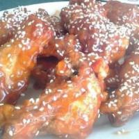 Sesame Chicken Wings · 8  pieces.